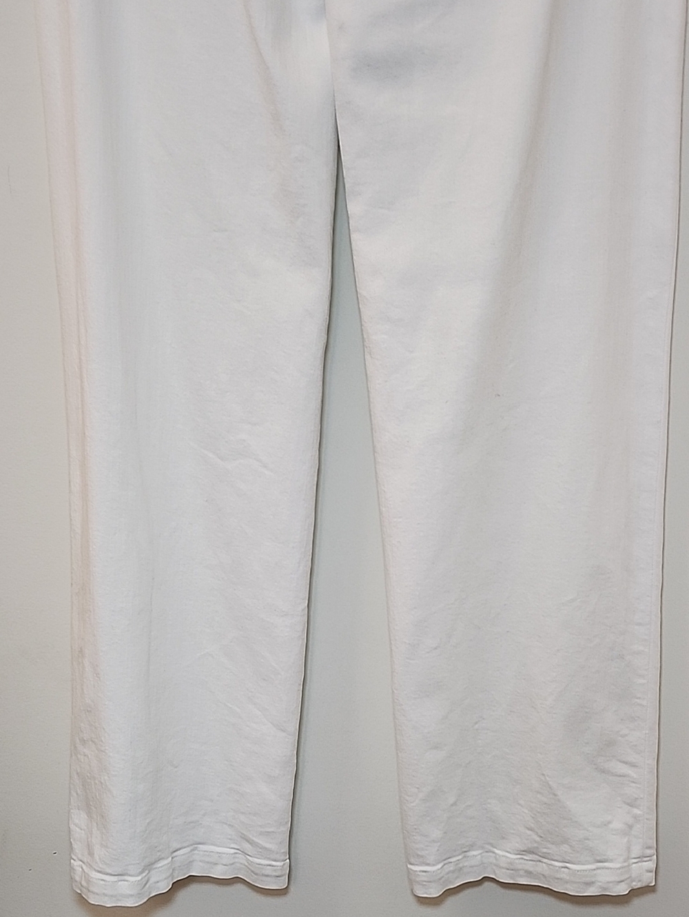 L'AGENCE Strechy  wide-leg High-Rise blanc white jeans RN# 126654 Size 28 - Picture 15 of 16